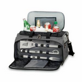 Buccaneer All-In-One BBQ Grill/Cooler/Tote with Charcoal Grill & BBQ Tools